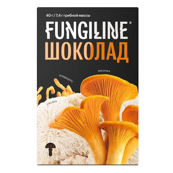Fungiline Грибной шоколад, полезные сладости