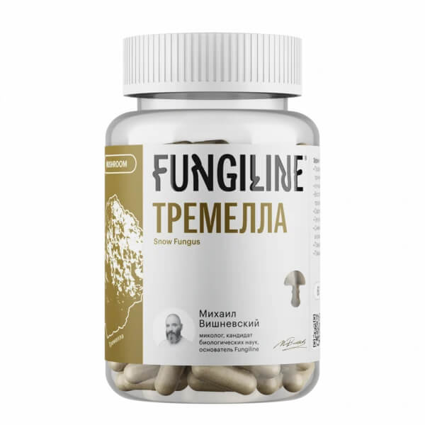Fungiline Тремелла, 60 капсул 