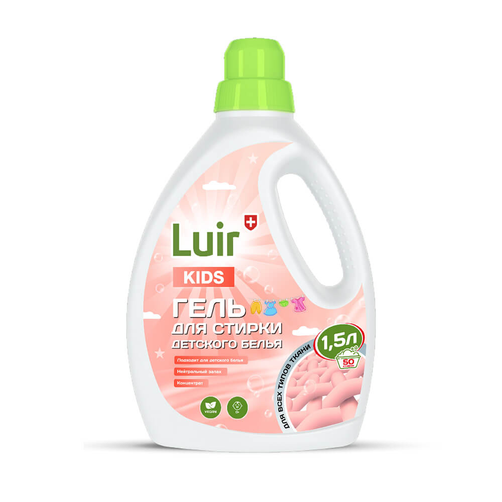 Luir Gel Kids Гель для стирки детского белья, 1,5 л
