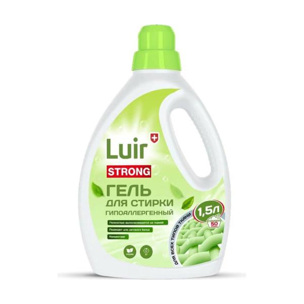 Luir Gel Strong Гель для стирки гипоаллергенный, 1,5 л